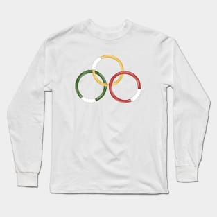 Pool Diving Rings Long Sleeve T-Shirt